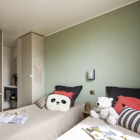 Mobile home 4 persons - Cottage Premium 33m² - Air-conditioned 4 pers
