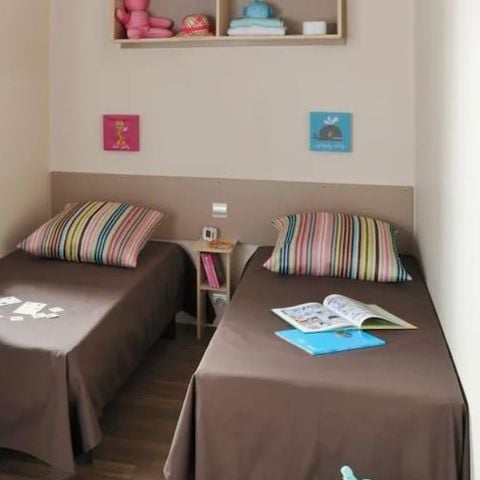 Stacaravan 7 personen - Familie Plus - airconditioning