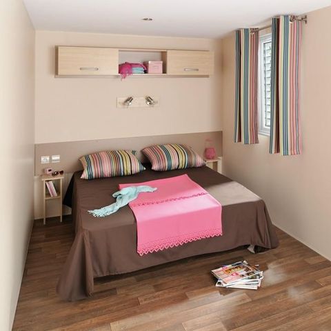 Mobile home 7 persons - Family Plus 32m² - air-conditioned 6/7 pers