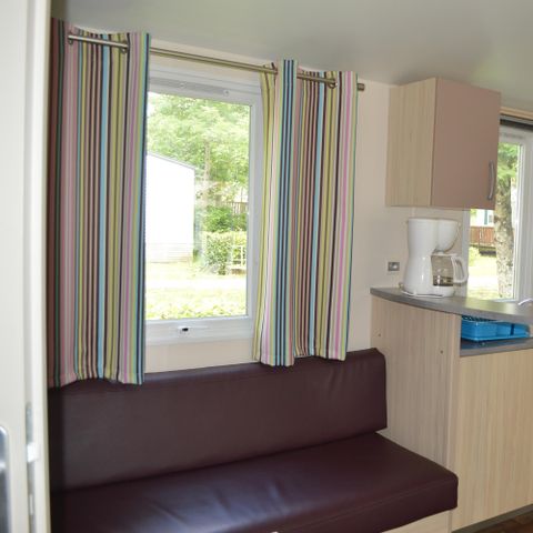 Stacaravan 7 personen - Family Plus 32m² - airconditioning 6/7 pers