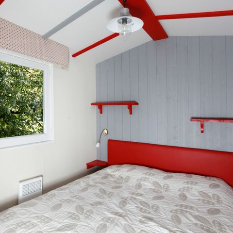 Mobile home 5 persons - Cabane du Jura 35 m² - air-conditioned 5 people