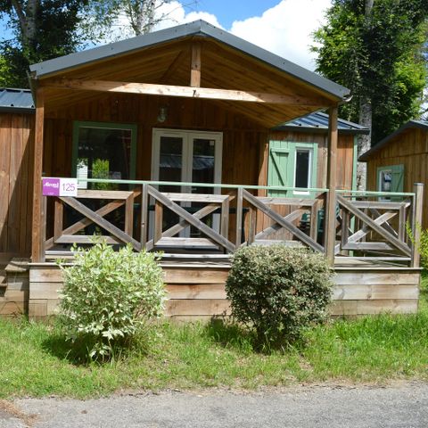Mobile home 5 persons - Cabane du Jura 35 m² - air-conditioned 5 people