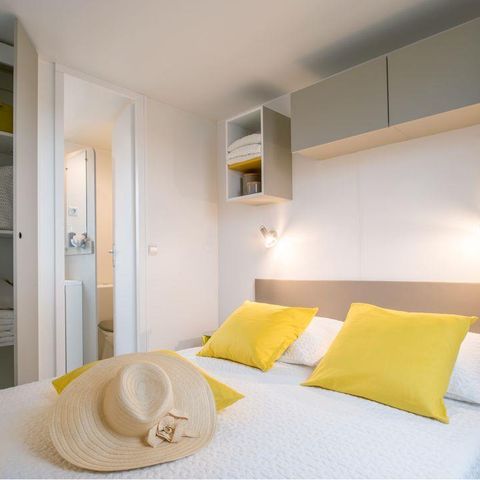 Mobile home 7 persons - Family XL 40 m² - air-conditioned 6/7 pers