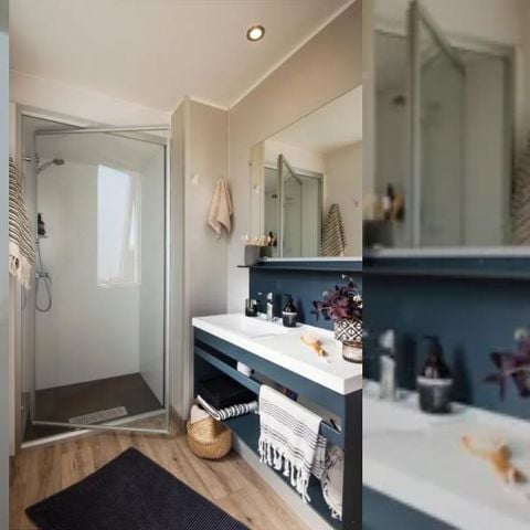 Stacaravan 6 personen - Family Premium - 35m² - airconditioning 6 pers