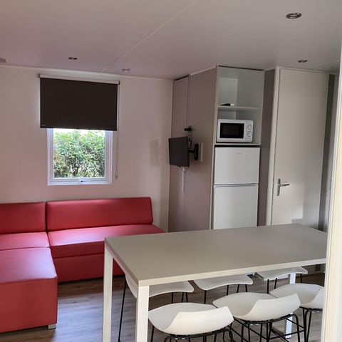 Mobile home 6 persons - Family Premium - 35m² - air-conditioned 6 pers