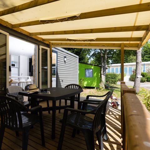 Mobilheim 6 Personen - Family Premium - 35m² - klimatisiert 6 pers.
