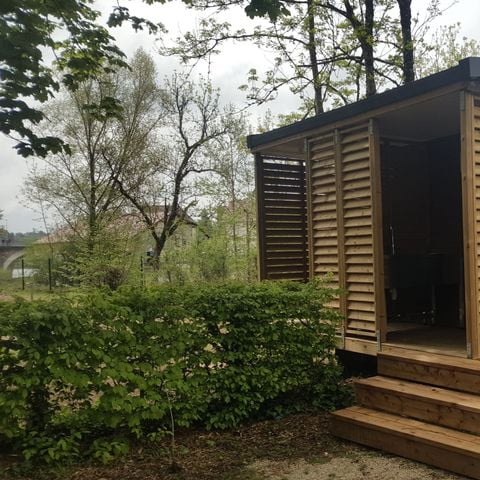 Stellplatz - Stellplatz "Sanitaire Privé" 2/6 pers