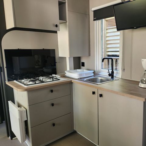 Mobile home 5 persons - Cottage CLIM 28m² air-conditioned 4/5 pers