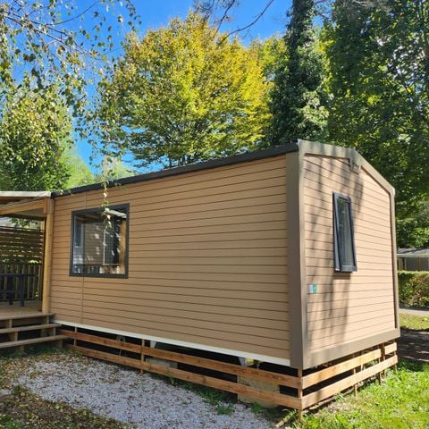 Stacaravan 5 personen - Cottage CLIM 28m² met airconditioning 4/5 pers