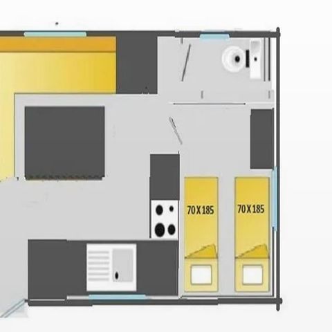 MOBILHOME 5 personnes - CLASSIC