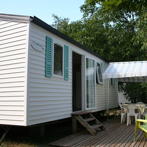BUNGALOW 6 personnes - MH 3 chambres 32 m² avec climatisation