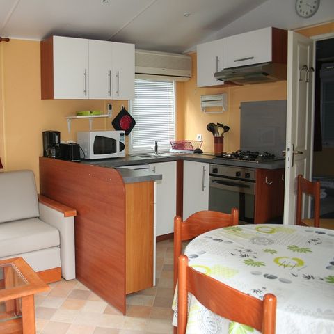 Mobilheim 5 Personen - Grand Confort Clim 2 Zimmer