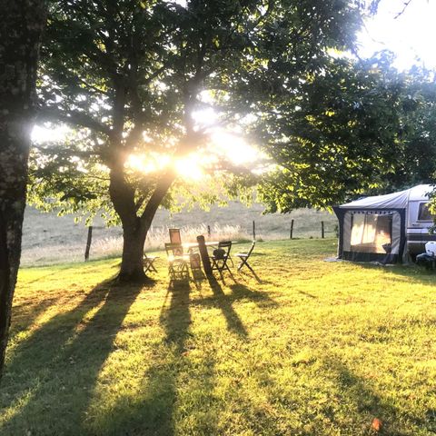 STAANPLAATS - Klassieke standplaats (tent of kleine bestelwagen)