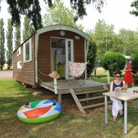 HÉBERGEMENT INSOLITE 4 personnes - Ciela Roulotte - 1 chambre - Salle de bain