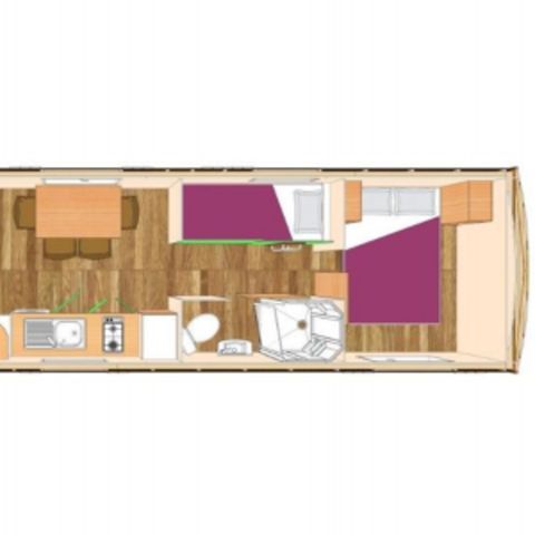 SISTEMAZION ATIPICHE 4 persone - Ciela Roulotte - 1 camera da letto - Bagno