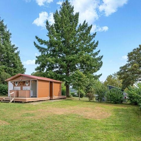 PLOT - Grand Confort pitch with private sanitary facilities