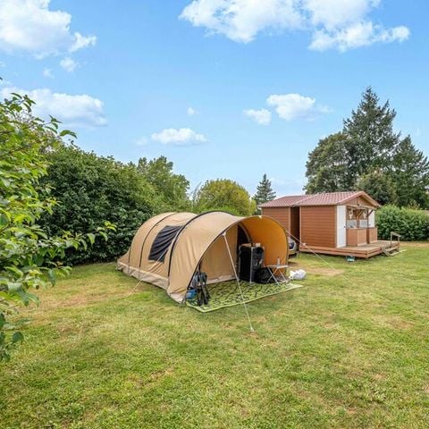 PLOT - Grand Confort pitch with private sanitary facilities