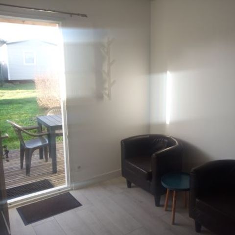 Chalet 2 personen - Chalet 1 sl.k. - Overdekt terras - 25 m2