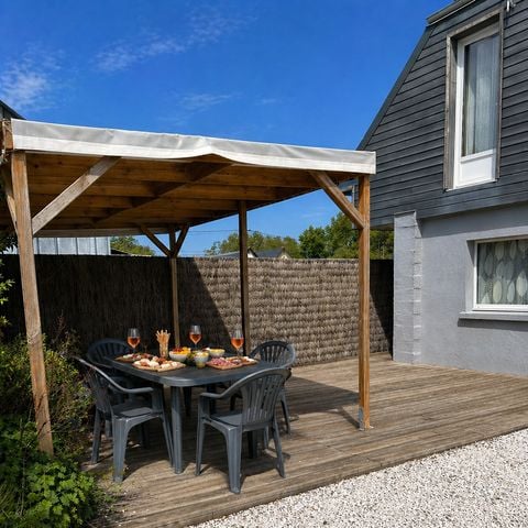 Country house 4 persons - Gites 2 bedrooms - Covered terrace - 60 m2