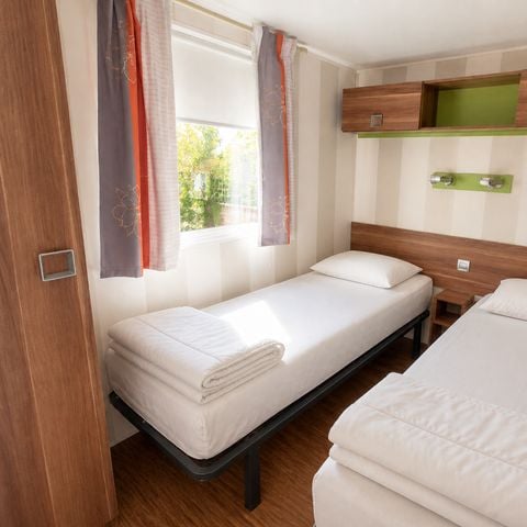 Mobile home 4 persons - 2-bedroom Comfort+ mobile home - Covered terrace - 30 m2