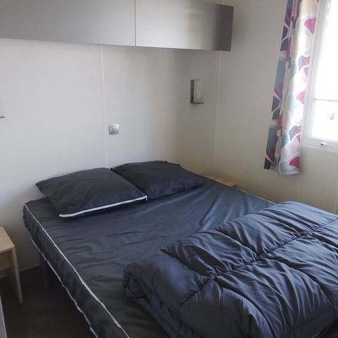 Stacaravan 4 personen - Privilege stacaravan met 2 slaapkamers - Niet overdekt terras - 30 m2