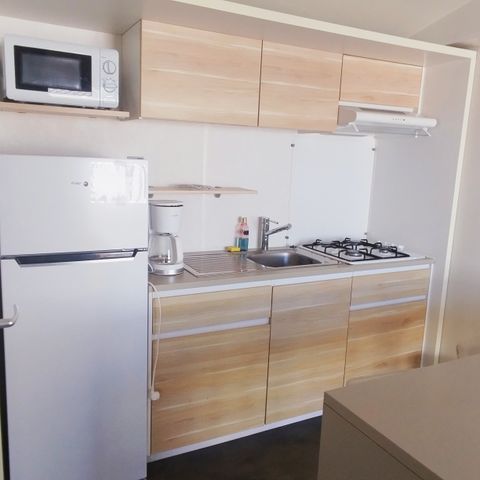 MOBILE HOME 4 people - 2-bedroom Privilege mobile home - Uncovered terrace - 30 m2