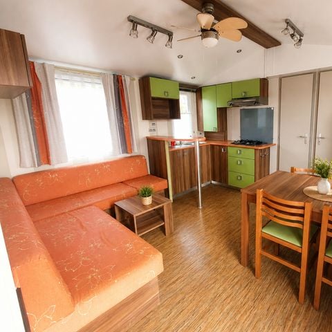 Mobile home 4 persons - 2-bedroom Comfort+ mobile home - Covered terrace - 30 m2