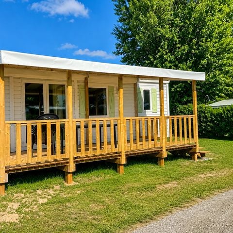 Mobile home 4 persons - 2-bedroom Comfort+ mobile home - Covered terrace - 30 m2