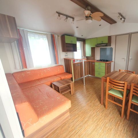 CASA MOBILE 4 persone - Casa mobile Comfort+ con 2 camere da letto - Terrazza coperta - 30 m2