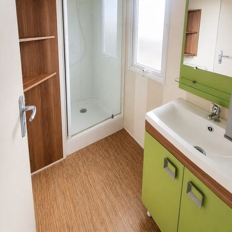 Mobile home 4 persons - 2-bedroom Comfort+ mobile home - Covered terrace - 30 m2