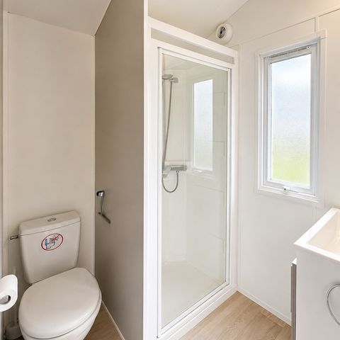 Mobile home 2 persons - Privilège 1 bedroom - Uncovered terrace - 21 m2