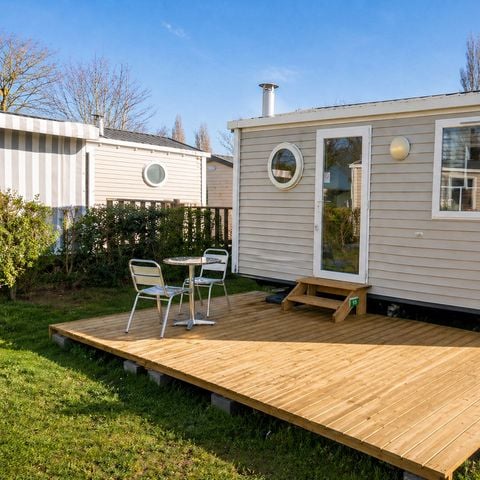 Mobile home 2 persons - Privilège 1 bedroom - Uncovered terrace - 21 m2