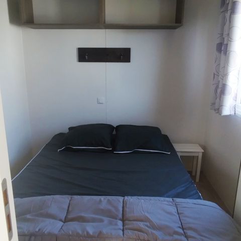 MOBILHOME 2 personnes - Privilège 1 ch. - Terrasse non couverte - 21 m2