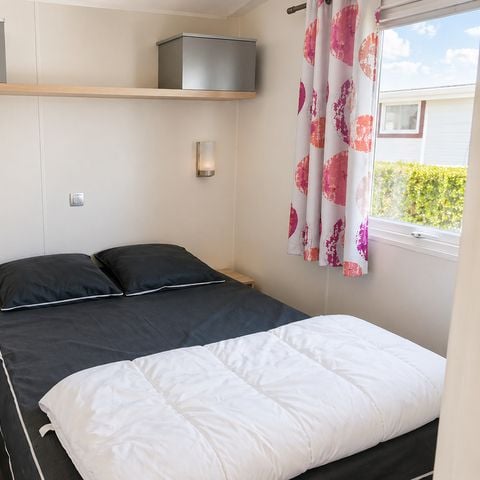 Mobile home 2 persons - Privilège 1 bedroom - Uncovered terrace - 21 m2