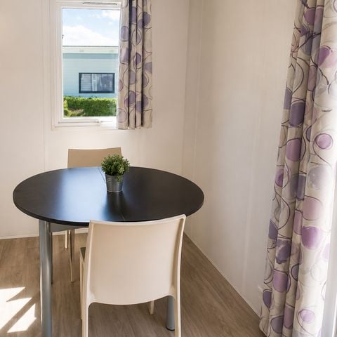 Mobile home 2 persons - Privilège 1 bedroom - Uncovered terrace - 21 m2