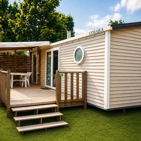 Mobile home 4 persons - Premium 2 bedrooms - Covered terrace - 30 m2