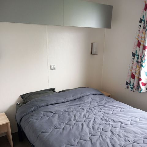 Stacaravan 4 personen - Premium 2 slaapkamers - Overdekt terras - 30 m2