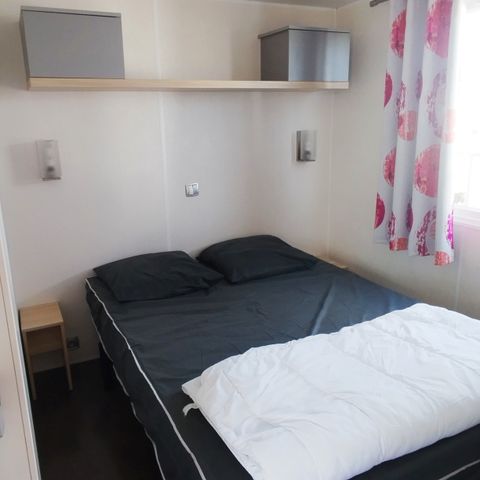 Mobilheim 2 Personen - Komfort 1 Zimmer. - Nicht überdachte Terrasse - 20 m2