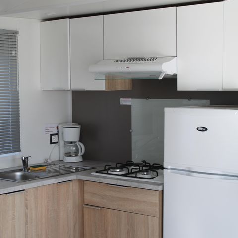 CASA MOBILE 6 persone - Premium 3 camere da letto - Terrazza coperta - 35 m2