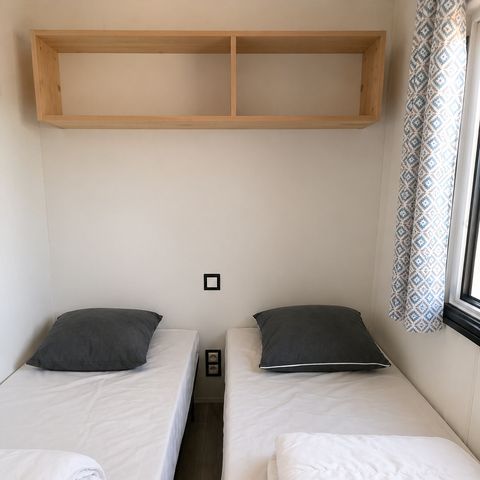 Stacaravan 6 personen - Premium 3 slaapkamers - Overdekt terras - 35 m2