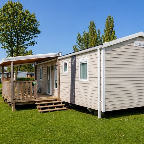 Mobile home 6 persons - Premium 3 bedrooms - Covered terrace - 35 m2