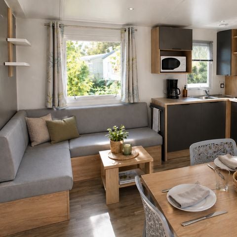 Mobile home 6 persons - Premium 3 bedrooms - Covered terrace - 35 m2