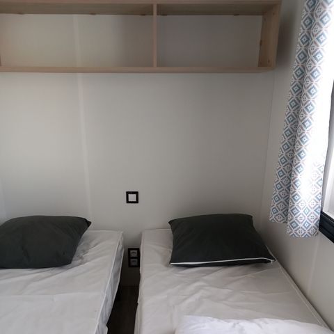 Mobilheim 6 Personen - Privilège 3 Zimmer. - Überdachte Terrasse - 35 m2