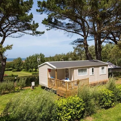 Stacaravan 4 personen - Standaard 25m² (2 slaapkamers) + 4m² terras