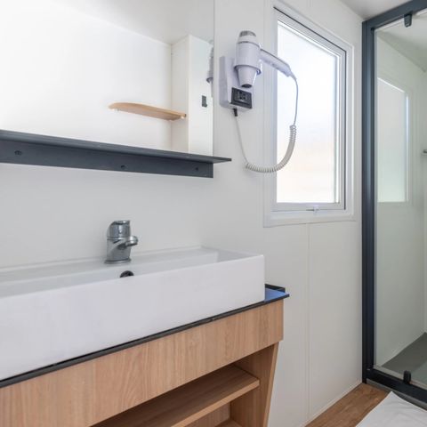 BUNGALOW 4 personnes - Homeflower Premium 29m² (2 chambres) Terrasse + TV + VUE MER