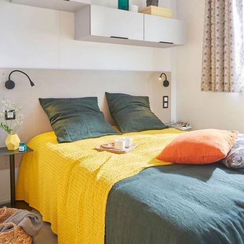 MOBILHOME 4 personas - Casa móvil Premium de 2 dormitorios para 4 personas, 32 m² (modelo 2023) Sábado