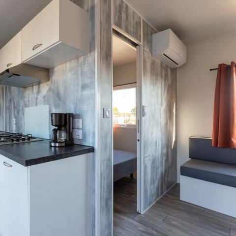 Mobilhome 6 personnes - Premium - 3 chambres - 34m² - Modèle 2023 - Arrivée Dimanche+CLIM