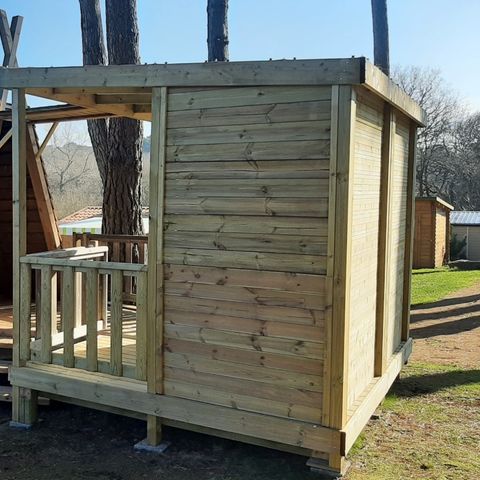 CHALET 2 personas - SIN INSTALACIONES SANITARIAS