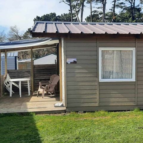 Chalet 2 Personen - 16m² - 1 Schlafzimmer (ohne Dusche)