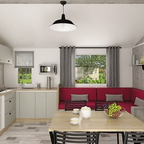 MOBILHOME 6 personnes - SANTA FE - TV